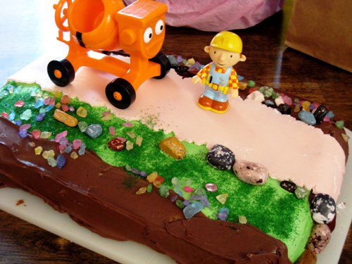 Bob the Builder Birthday Cake