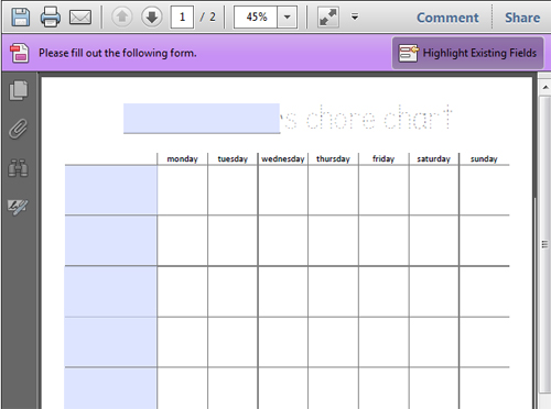 printable-chore-chart