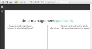Read more about the article Printable Time Management Quadrants to Help You Manage Your To-Do List
