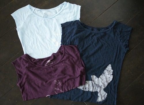 repurposed t-shirts