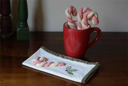 candy cane cookies