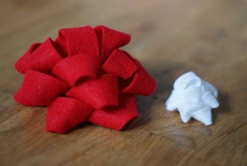 DIY felt bows