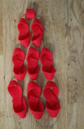 101 Days of Christmas DIY Felt Bows Life Your Way