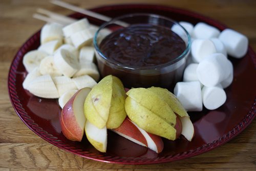 dairy-free chocolate fondue