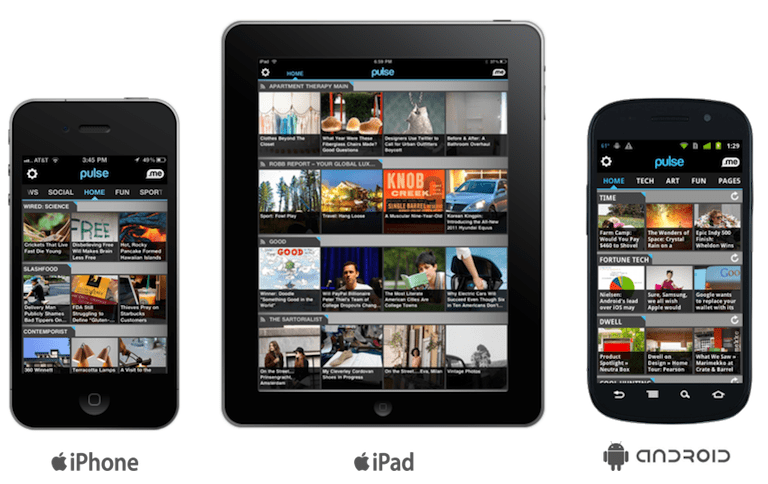 Pulse News Apps for iOS and Android Devices > Life Your Way