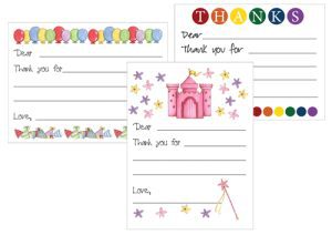 Read more about the article Printable Thank You Card Templates for Kids