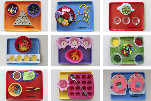 Fall Sensory Trays for Little Kids  Montessori toddler activities, Montessori  trays, Montessori