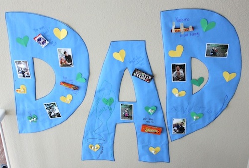 bulletin board ideas for father's day