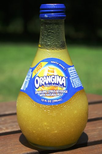 Orangina bottle