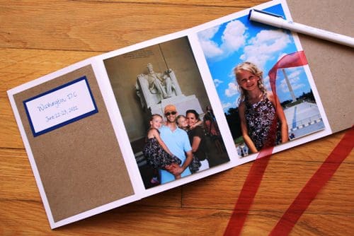 diy photo album