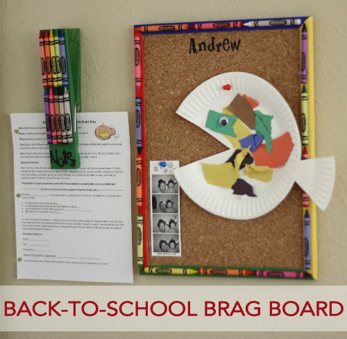 Back to School Brag Board