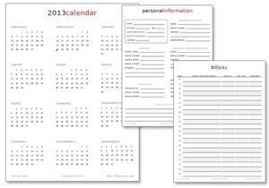 Read more about the article New Home Management Printables {One-Page Calendar, Bill Pay Tracking, Home Inventory + More}