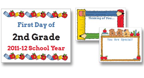 You are currently viewing Back-to-School Printables: Lunchbox Notes & School Year Signs