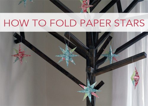 You are currently viewing 101 Days of Christmas: Paper Star Ornaments