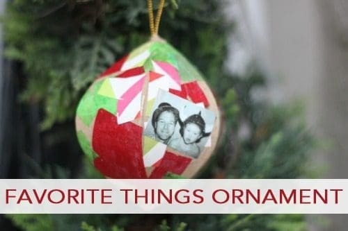 101 Days of Christmas: Favorite Things Ornaments