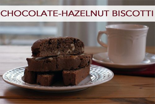 Chocolate-Hazelnut Biscotti