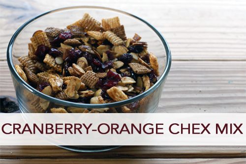 Cranberry-Orange Chex Mix