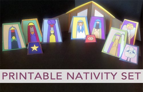 Printable Nativity Set