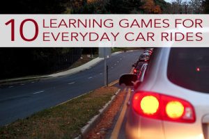 Read more about the article 10 Learning Games for Everyday Car Rides {Homework Helps}