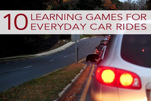 You are currently viewing 10 Learning Games for Everyday Car Rides {Homework Helps}