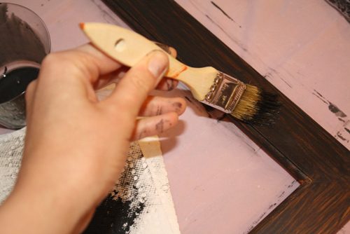 How to make over old items with a rustic paint finish | lifeyourway.net