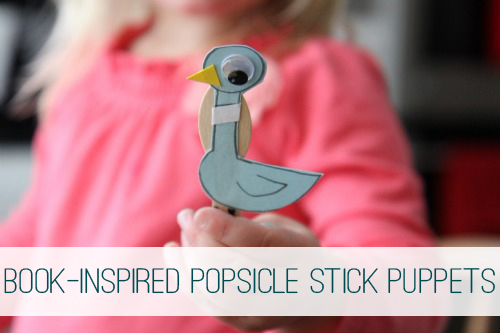 Book Inspired Popsicle Stick Puppets at lifeyourway.net