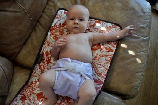using cloth diapers and wipes