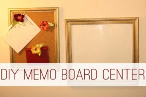 Read more about the article Get Organized with a DIY Memo Board Center