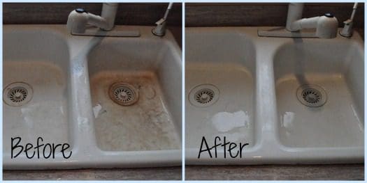 How to naturally clean a white sink without chemicals at lifeyourway.net