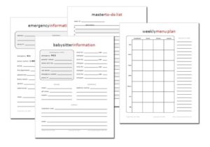Home Management Notebook Printables at lifeyourway.net