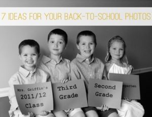 Read more about the article 7 Ideas for Your Back-to-School Photos