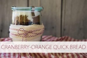 Read more about the article 101 Days of Christmas: Cranberry-Orange Quick Bread {In a Jar}
