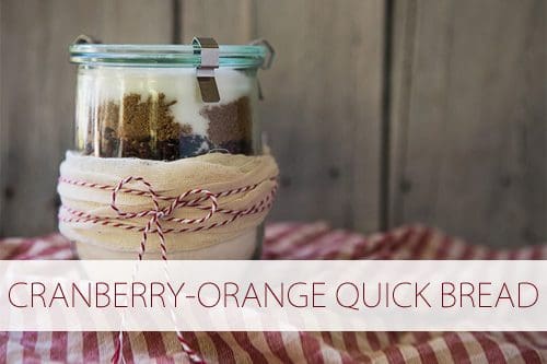 You are currently viewing 101 Days of Christmas: Cranberry-Orange Quick Bread {In a Jar}