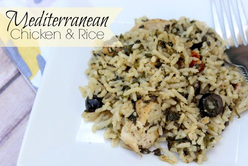 Mediterranean Chicken and Rice Recipe at lifeyourway.net