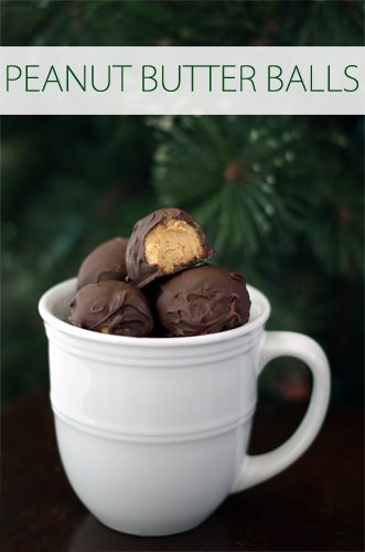 Peanut Butter Balls {101 Days of Christmas at lifeyourway.net}