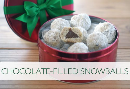 Chocolate-Filled Snowballs {101 Days of Christmas at lifeyourway.net}