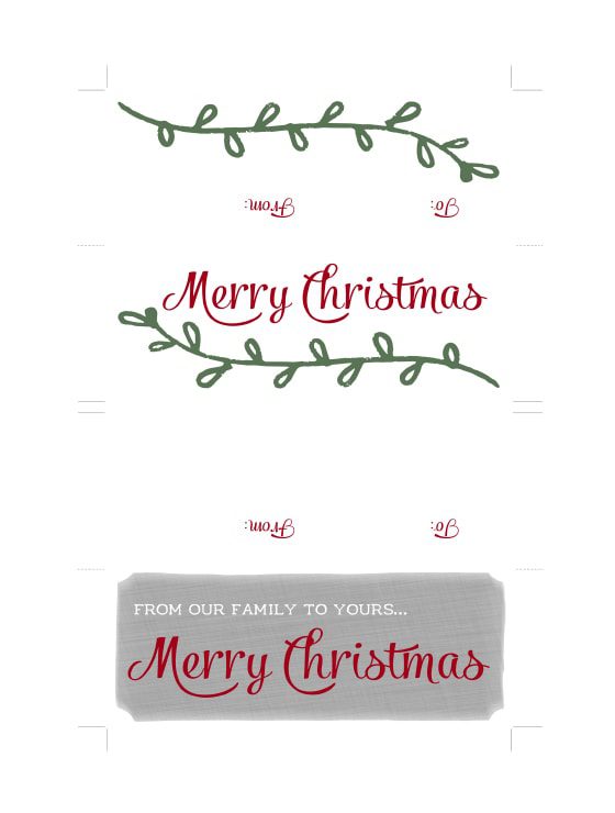 You are currently viewing 101 Days of Christmas: Printable Treat Bag Tags