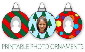 Read more about the article 101 Days of Christmas: Printable Photo Ornaments
