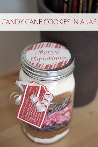 You are currently viewing 101 Days of Christmas: Candy Cane Cookies in a Jar