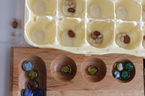 How to Reuse an Egg Carton - Homemade Mancala 