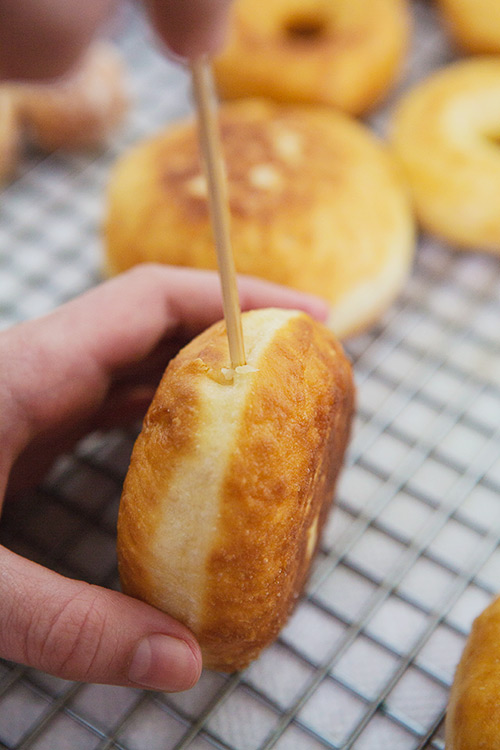 Lime and Blackberry Jam-Filled Doughnuts #recipe @ LifeYourWay.net