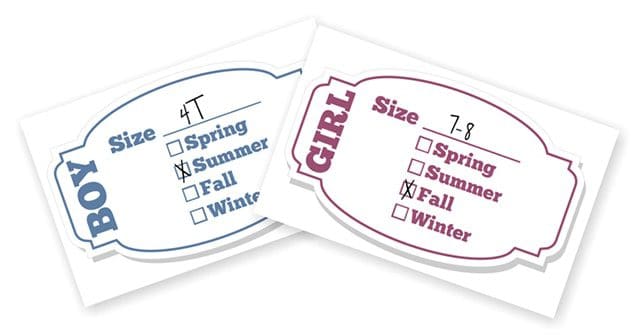 You are currently viewing Free Printable Labels for Kids’ Clothing Bins!