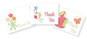 Spring Thank You Cards