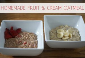 Read more about the article Easy Homemade Fruit & “Cream” Oatmeal
