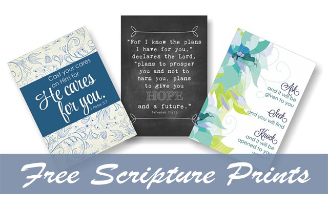 You are currently viewing Free Printable Scripture Prints for Your Home