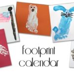 Footprint calendar {101 Days of Christmas}