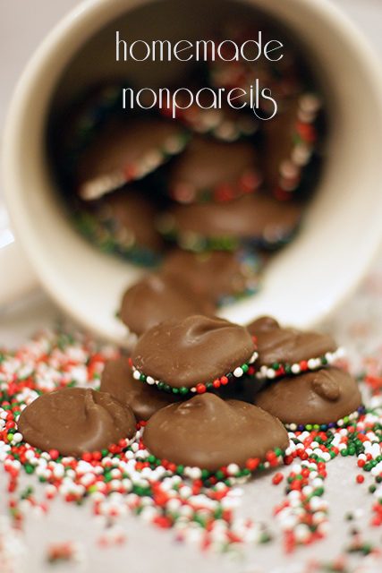 Homemade Nonpareils