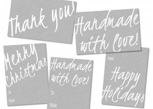 Read more about the article Handwritten printable gift tags {101 Days of Christmas}