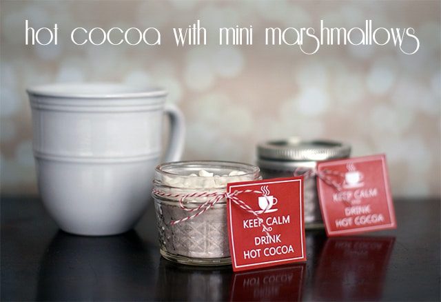 Hot Chocolate with Mini Meringue Marshmallows