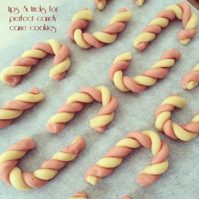 Tips and tricks for perfect candy cane cookies